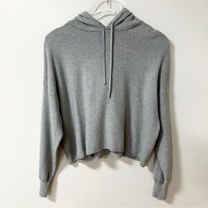 🔻 Black Tape | Gray Sweater Hoodie S